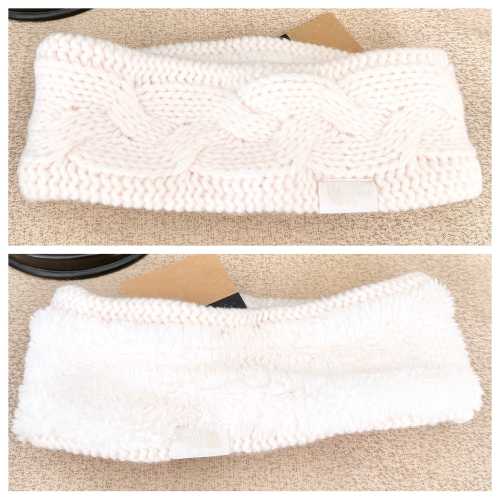 New The North Face Women’s Reversible Cable Knit Earband Headband